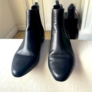 Tory Burch Leather Chelsea Ankle Boots Size 8